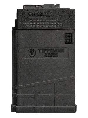 Tippmann Arms A201065 M4-22 10rd Low Profile 22 LR Black Steel