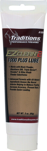TRADITIONS EZ CLEAN II 1000 PLUS BULLET LUBE 3OZ TUBE TRADITIONS EZ CLEAN II 1000 PLUS BULLET LUBE 3OZ TUBE