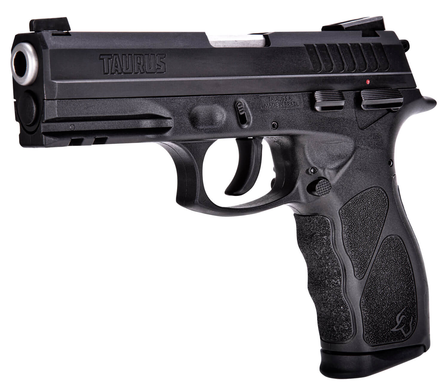 Taurus 1TH9041 TH Full Size 9mm Luger 17+1 4.27" Matte Stainless Steel Barrel Matte Black Serrated Slide Black Polymer Frame w/Picatinny Rail Black Finger Grooved Polymer Grip Right Hand - Image 4