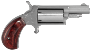North American Arms 22MCBK Super Companion Cap & Ball Kit Small Frame #11 Percussion 5 Shot 1.63" Stainless Steel Barrel Cylinder & Frame Rosewood Birdshead Grip Exposed Hammer