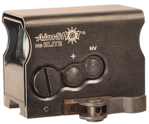 AimShot HGELITECGREE HG Elite  Black Anodized 1 x 34 mm 2 MOA Green Dot/65 MOA Circle