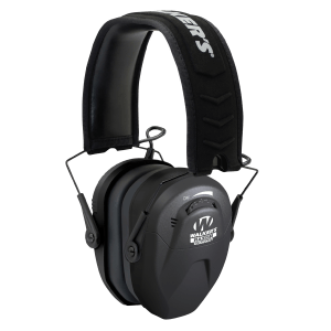 Walker's GWPCRSEM Razor Compact Electronic Muff 23 dB Over the Head Black Polymer Fits Youth/Women