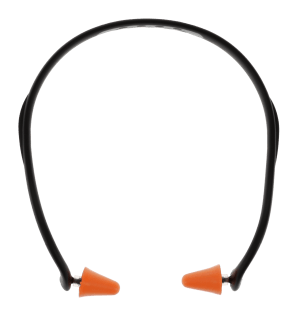 Walker's GWPPLGBND Pro-Tek Ear Plug Band Foam 25 dB Behind The Neck Orange/Black Adult
