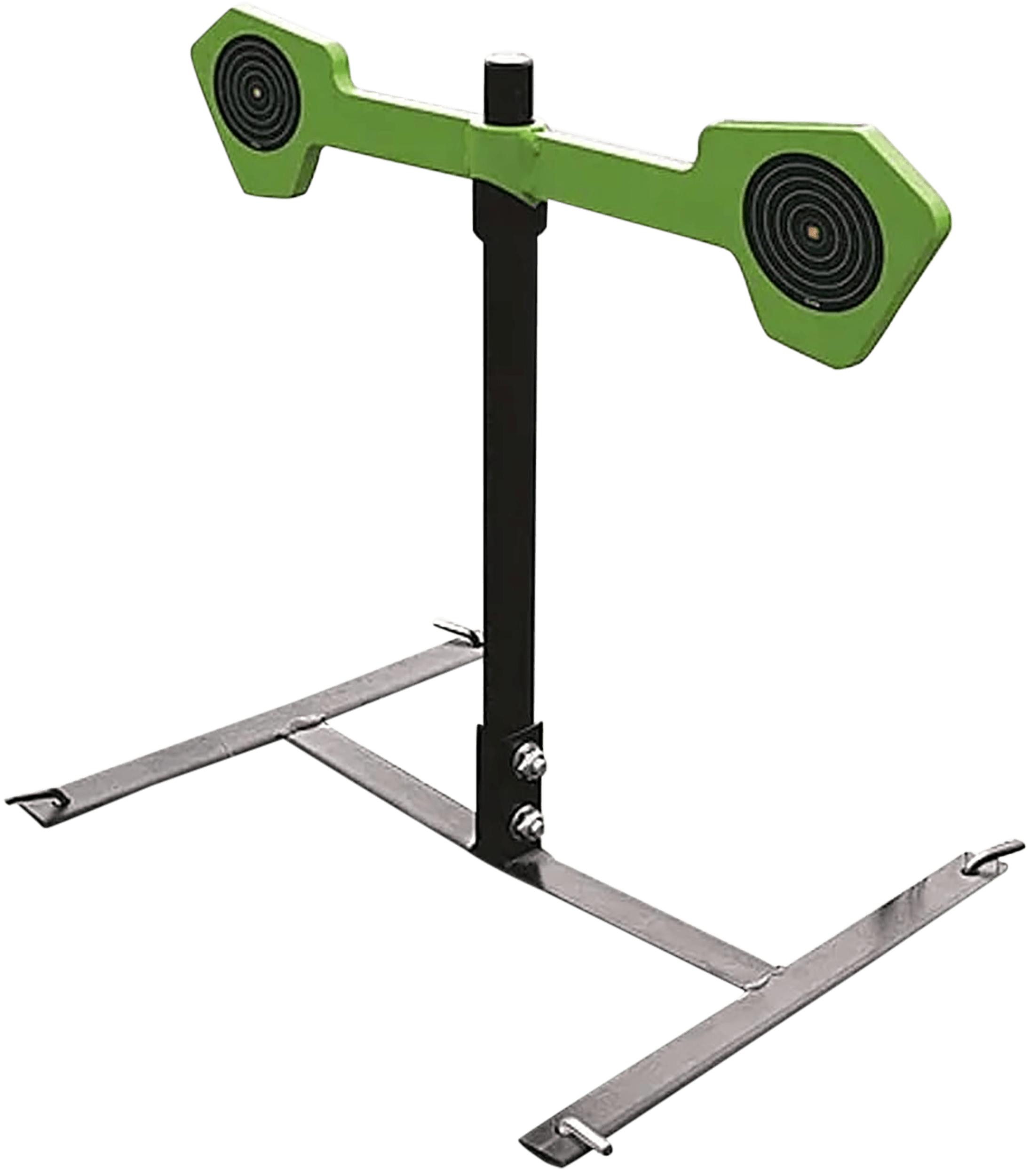 SME SMEHGS Spinning Target Handgun Steel Black/Green Circle Illustration Impact Enhancement Motion