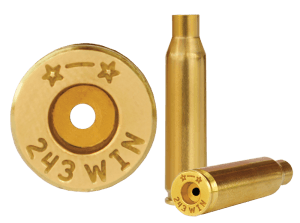 Starline Brass 243WINEUP50 Unprimed Cases  243 Win Rifle Brass 50 Per Bag