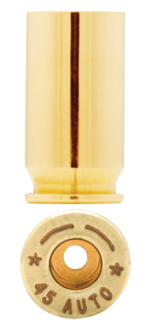 Starline Brass 45AEUP100 Unprimed Cases  45 ACP Handgun Brass 100 Per Bag