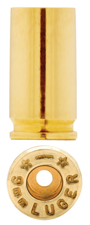 Starline Brass 9EUP100 Unprimed Cases  9mm Luger Handgun Brass 100 Per Bag
