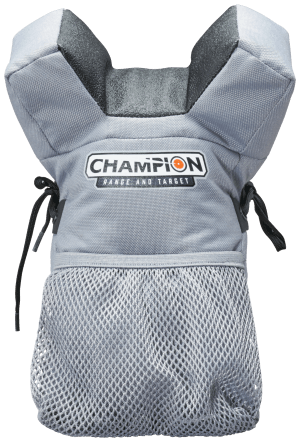 Champion Targets 40895 Rail Rider Shooting Rest Front Bag Gray w/Black Panels