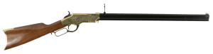 Taylors & Company 550296 1860 Brass Engraved 44-40 Win 13+1 24.25" Blued Octagon Barrel Brass Engraved/ Brass Receiver Walnut/ Synthetic Stock Right Hand