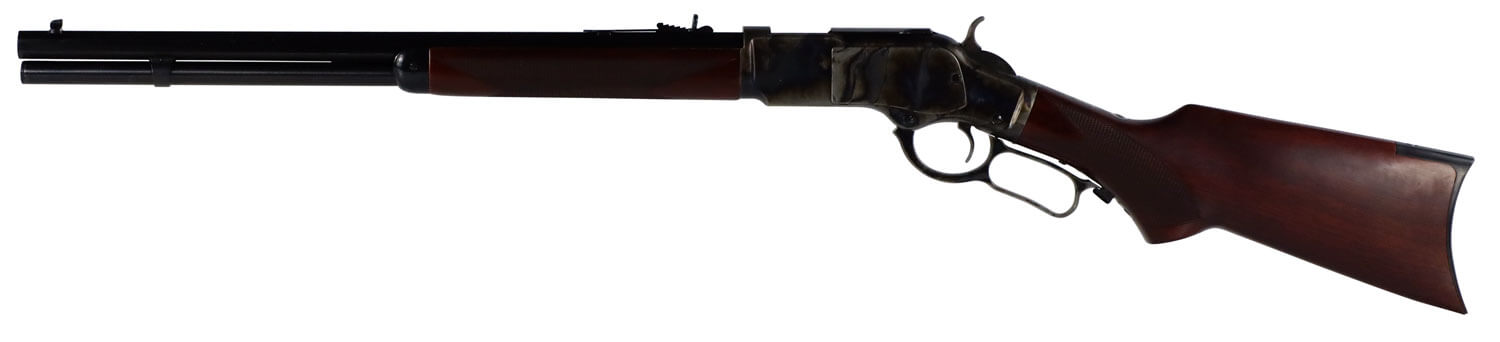 Taylors & Company 550219 1873 45 Colt (LC) Caliber with 10+1 Capacity 20" Blued Octagon Barrel Color Case Hardened Metal Finish & Walnut Fixed Pistol Grip Stock Right Hand (Full Size) - Image 2