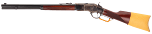 Taylors & Company 550240COM 1873 Comanchero 45 Colt (LC) Caliber with 10+1 Capacity 18" Blued Barrel Color Case Hardened Metal Finish & Walnut Straight Stock Right Hand (Full Size)