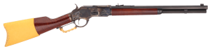 Taylors & Company 550172COM 1873 Comanchero 45 Colt (LC) Caliber with 10+1 Capacity 20" Blued Barrel Color Case Hardened Metal Finish & Walnut Straight Stock Right Hand (Full Size)