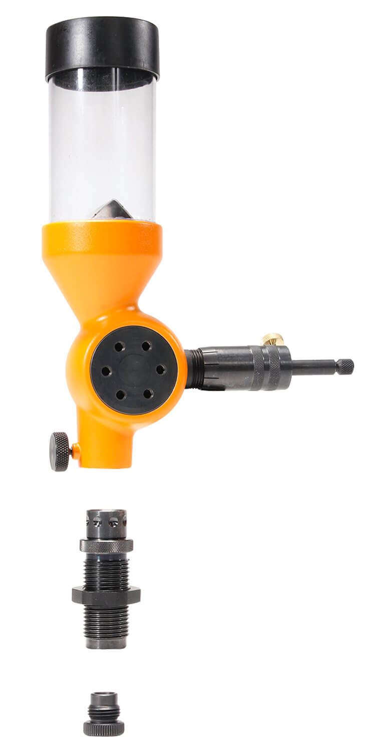 Lyman 7767700 Brass Smith Powder Measure Multi-Caliber Orange - Image 3
