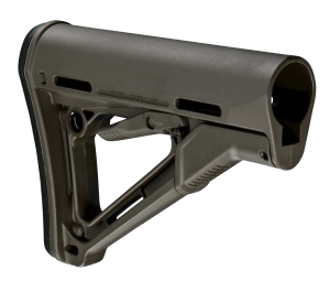 Magpul MAG310ODG CTR Carbine Stock OD Green Synthetic for AR-15 M16 M4 with Mil-Spec Tube (Tube Not Included)