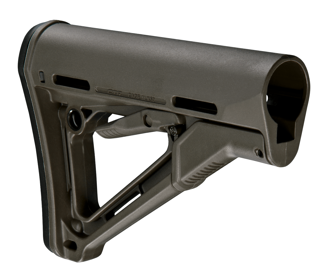 Magpul MAG310ODG CTR Carbine Stock OD Green Synthetic for AR-15 M16 M4 with Mil-Spec Tube (Tube Not Included)