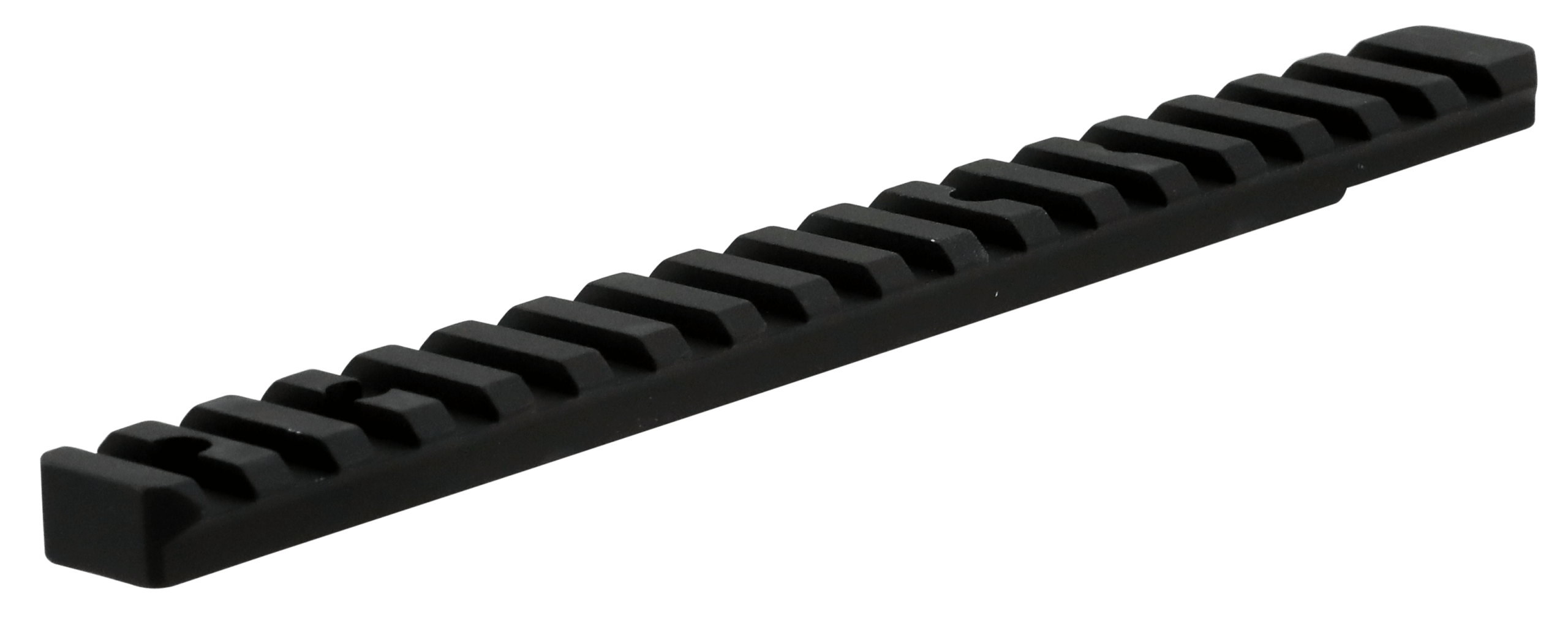 Talley POO252714 Tikka T3 Picatinny Rail Black Anodized Short Action 0 MOA