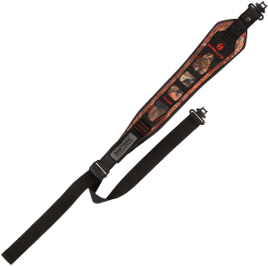 Allen 8374 Hex Rifle Sling w/BakTrak Grip Panel Mossy Oak Break-Up Country Hypalon Adjustable Length 21" to 42" w/Cam Lock Buckle 3" Wide