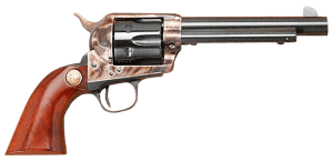 Cimarron MP401 Model P 38 Special 357 Mag 6 Shot 5.50" Blued Steel Barrel Cylinder & Frame Walnut Grip Exposed Hammer