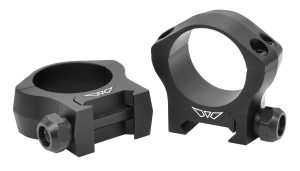 Warne 7213M Scope Rings Mountain Tech Matte Black 30mm Low 0 MOA