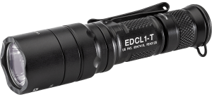 SureFire EDCL1T Everyday Carry Light 1 Black Anodized 5/500 Lumens White LED