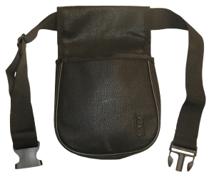 Bob Allen 23284 Classic Divided Shell Pouch Leather Capacity 50rd Belt Mount 26-50" Belt