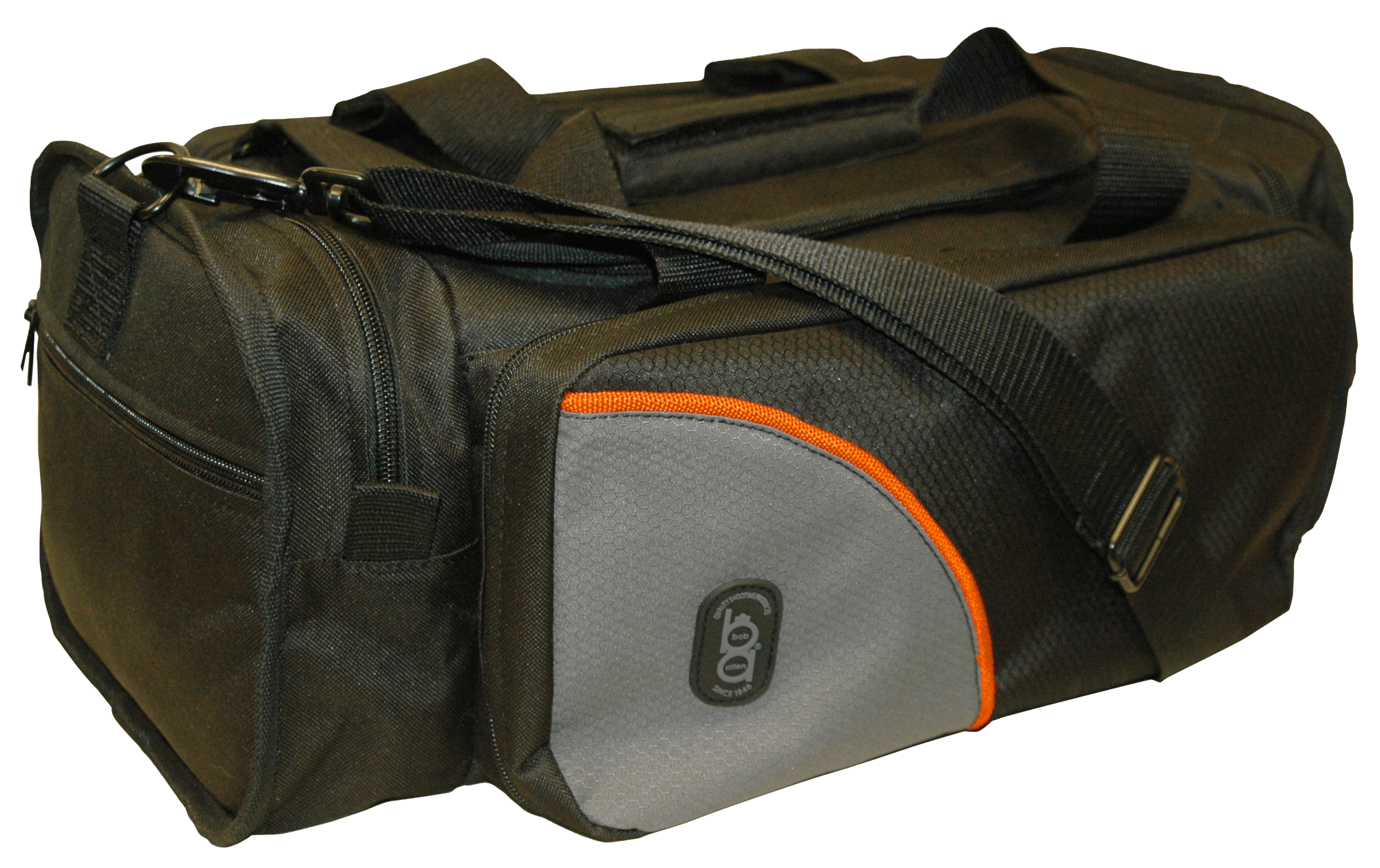Bob Allen BA450 Club Black/Gray Ripstop Nylon Holds 2 Handguns