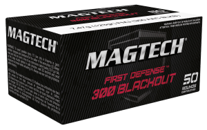 Magtech 300BLKB Tactical/Training 300 Blackout 123 gr Full Metal Jacket 50rd Box