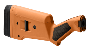 Magpul MAG460ORG SGA Stock Fixed Orange Synthetic for Remington 870 12 GA