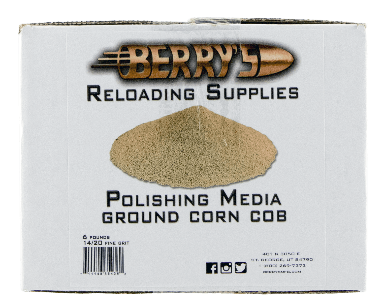 Berry's 85436 Corn Polishing Media 6 lbs.