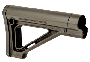 Magpul MAG480ODG MOE Carbine Stock Fixed OD Green Synthetic for AR-15  M16  M4 with Mil-Spec Tube (Tube Not Included)