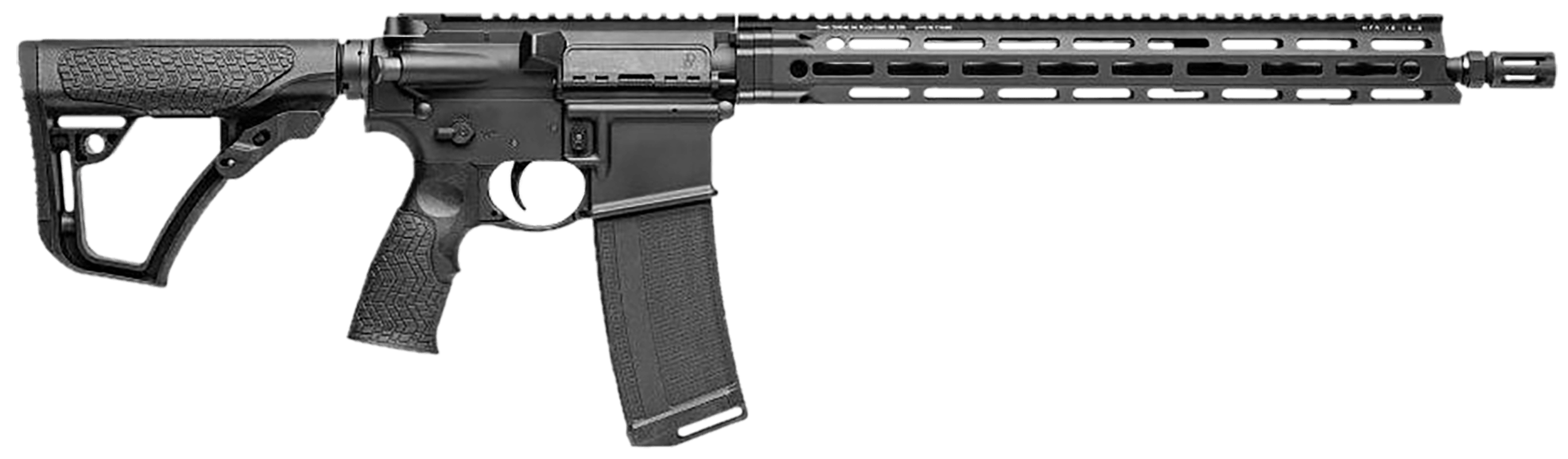 Daniel Defense 0212802267055 DDM4 V7 *CA Compliant 5.56x45mm 10+1 16" Black Phosphate Steel Barrel Rattlecan Cerakote Receiver Black Synthetic 6 Position Stock w/SoftTouch Overmolding Black Polymer Grip