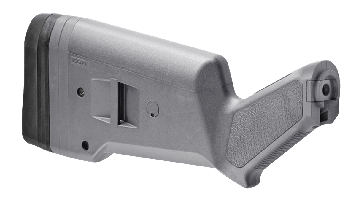 Magpul MAG490GRY SGA Shotgun Stock Fixed Stealth Gray Synthetic for Mossberg 500 590 590A1 12 GA