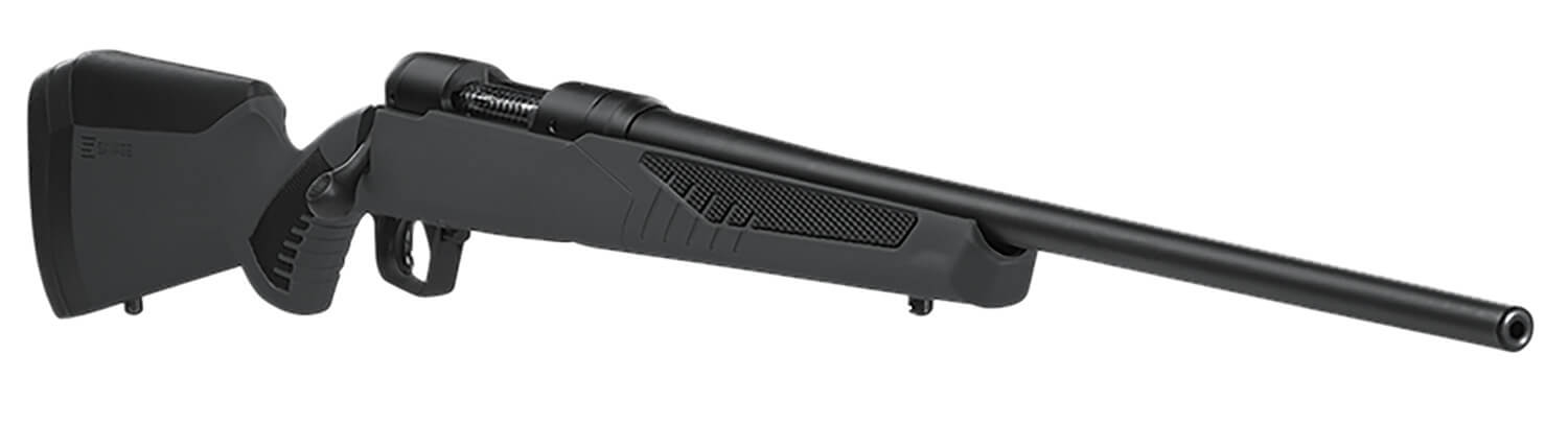 Savage Arms 57173 110 Hunter 6.5 Creedmoor 4+1 24" Matte Black Metal Gray Fixed AccuStock with Accufit - Image 3
