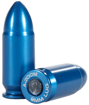 A-Zoom 15316 Blue Snap Caps Pistol 9mm Luger 10Pack