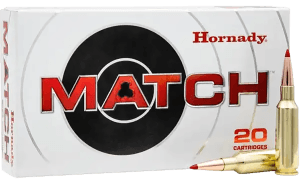 Hornady 81534 Match 224Valkyrie 88gr Extremely Low Drag-Match 20rd Box