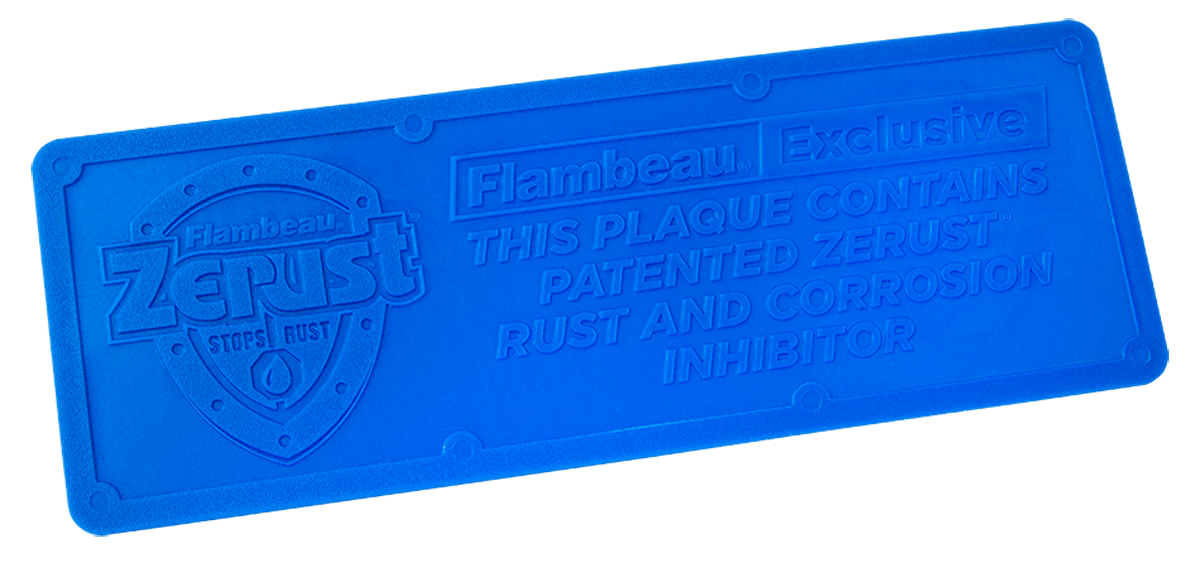 Flambeau 6649ZR Zerust Plaque Protects Against Corrosion/Rust