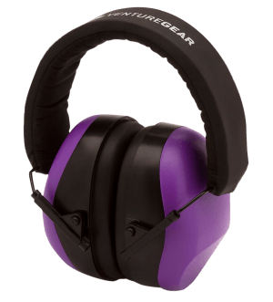 Pyramex VGPM8065C Venture Gear V80 Muff Foam 26 dB 32 dB Over the Head Orange Purple/Black Adult 1 Pair