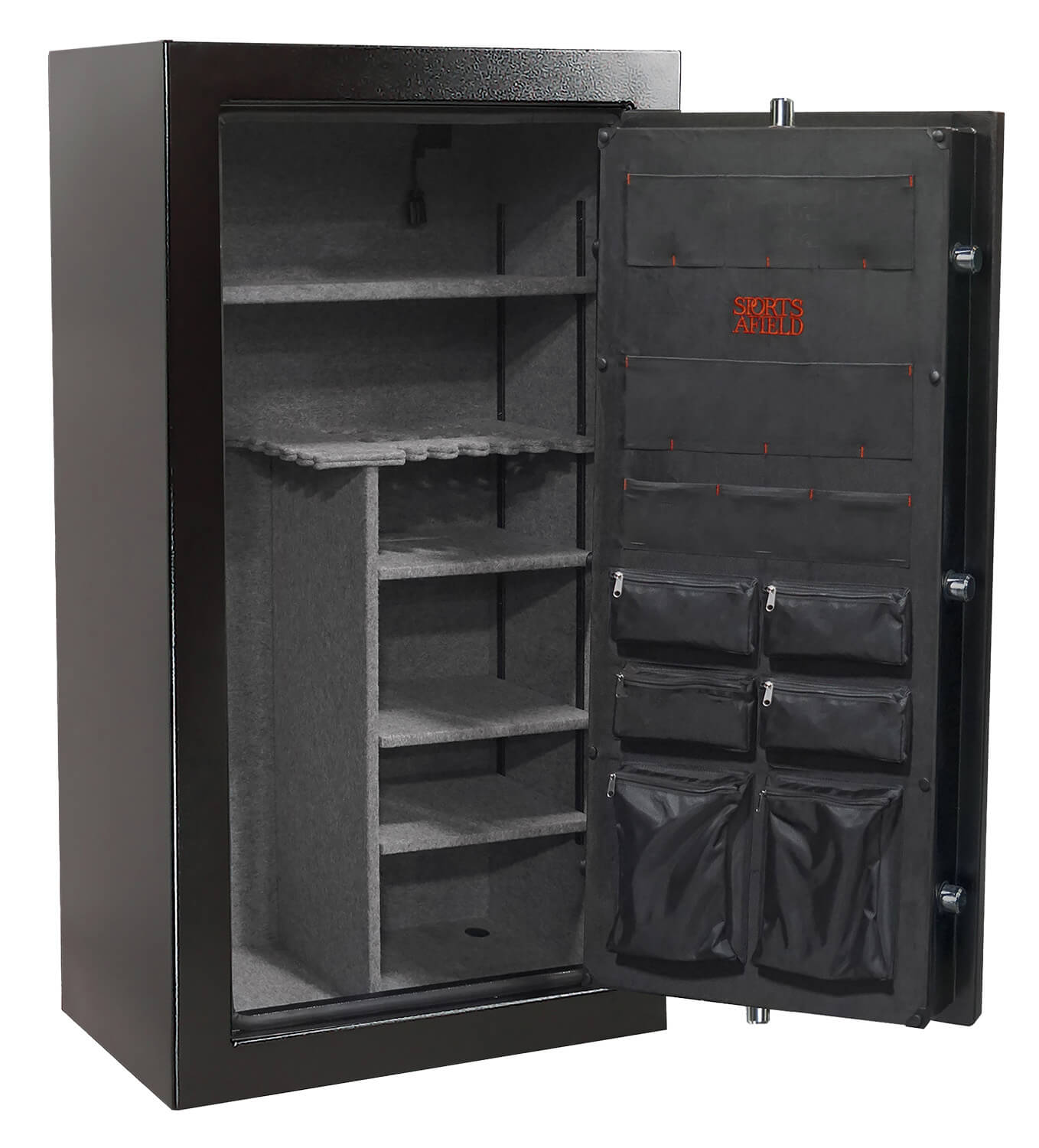 Sports Afield SECSA5932P Preserve SA5932P Keypad/Key Entry Black Textured Steel Holds 32 + 6 59" H x 32" W x 20" D Fireproof- Yes - Image 2