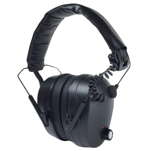 Radians CSE20BX Tactical 432EHP Electronic Muff Polymer 26 dB Over the Head Black Adult 1 Pair