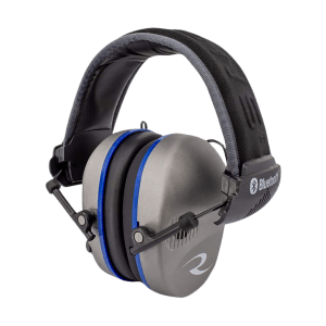 Radians R3700 R-3700 Quad Mic Electronic Muff Polymer 24 dB Over the Head Pewter/Black Adult 1 Pair
