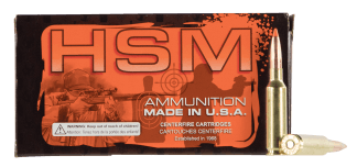 HSM 3082N Match 308 Win 168 gr Sierra MatchKing BTHP 20rd Box