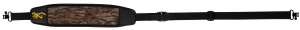 Browning 12201419 Waterfowl Sling made of Mossy Oak Bottomland Neoprene with 25.50"-50" OAL  Adjustable Design & Swivel for Rifle/Shotgun