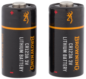 Browning 3742000 CR123A Lithium Batteries  3 Volt 1 (2 PK)