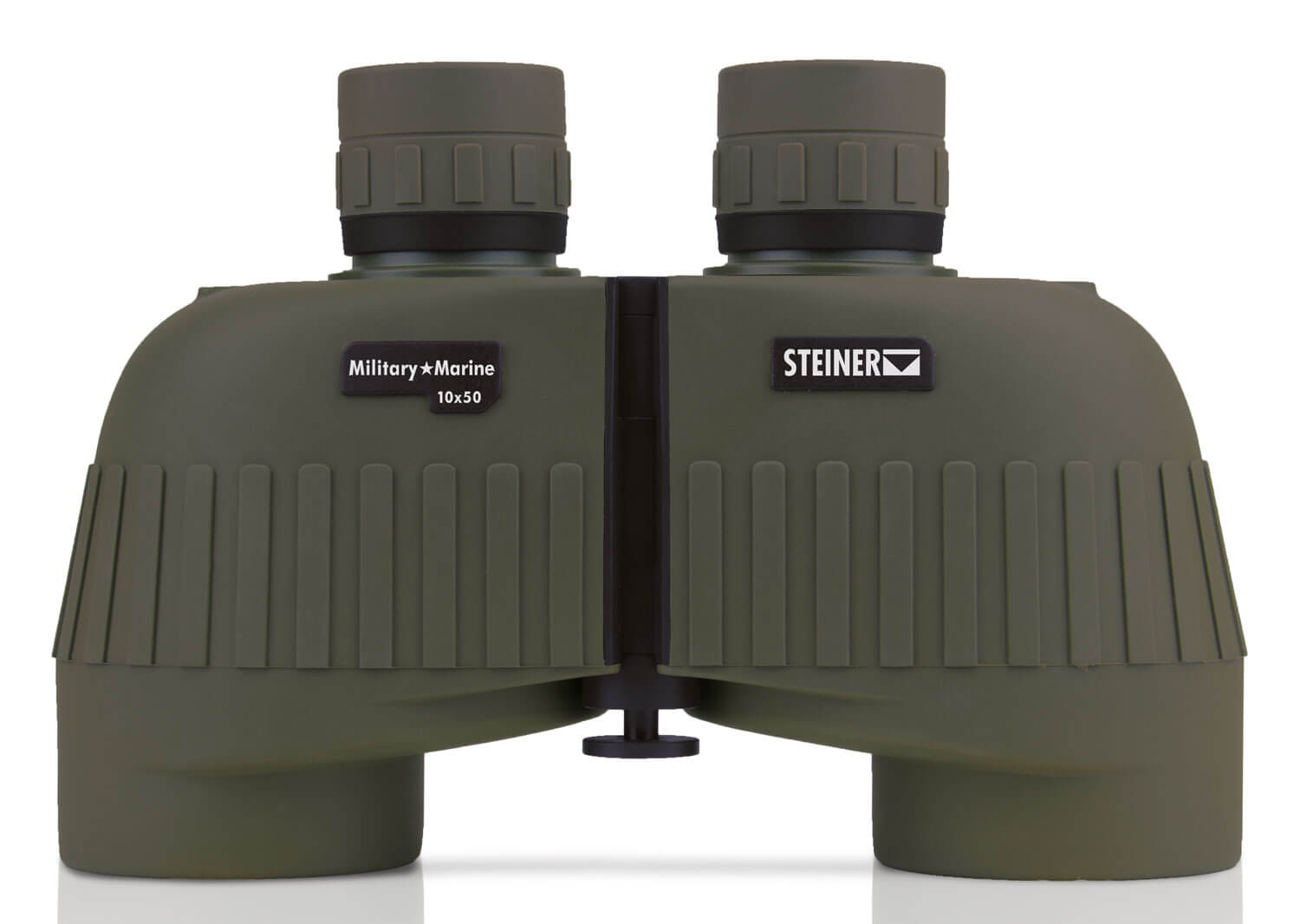 Steiner 2035 Military-Marine 10x50mm Porro Prism Sports-Auto Focus OD Green Makrolon w/Rubber Armor - Image 4