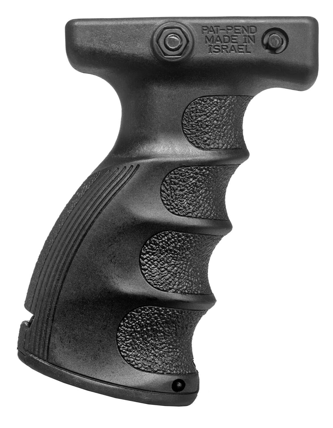 FAB Defense FXAG44SB AG-44S Quick Release Ergonomic Foregrip Compatible w/1913 Mil-STD Picatinny Rail Black Reinforced Polymer - Image 2