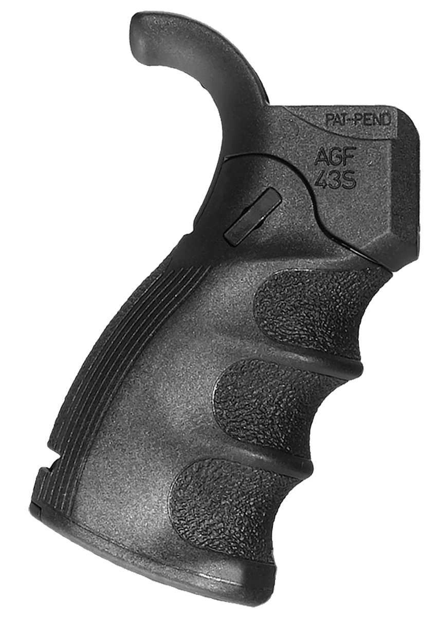 FAB Defense FXAGF43SB AGF-43S Tactical Folding Pistol Grip For AR-15/ M4/ M16 Black Polymer