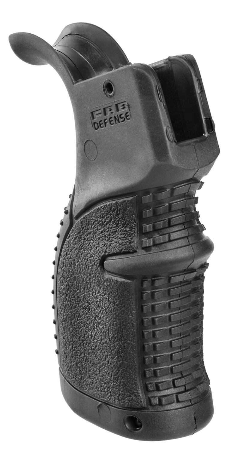 FAB Defense FXAGR43B AGR-43 Ergonomic Rubberized Pistol Grip for AR-15/ M16/ M4 Black Polymer - Image 2
