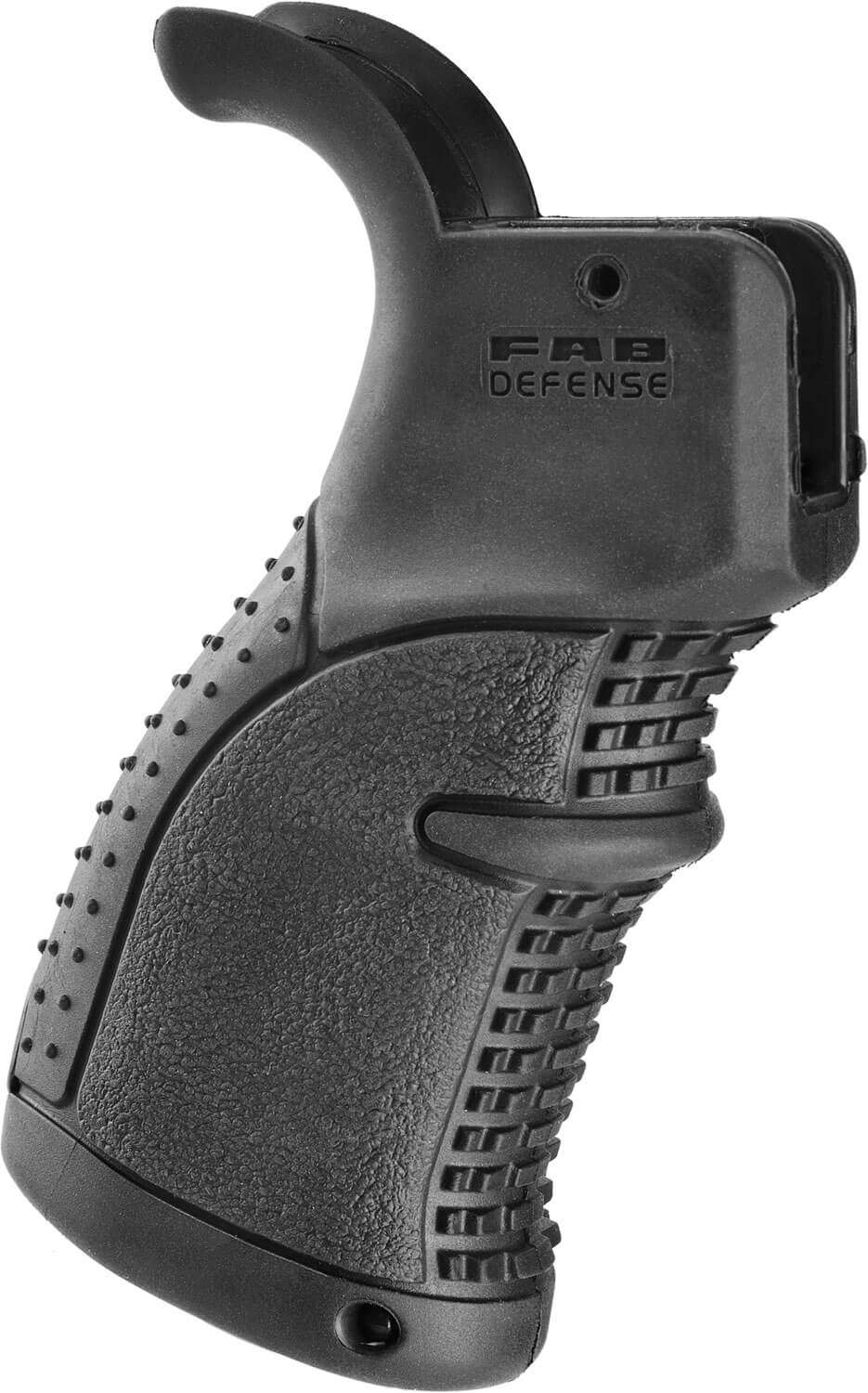 FAB Defense FXAGR43B AGR-43 Ergonomic Rubberized Pistol Grip for AR-15/ M16/ M4 Black Polymer - Image 3