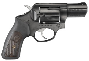 Ruger 15702 SP101 357 Mag 5rd 2.25" Blued Steel Barrel Cylinder & Frame Black Rubber w/Wood Insert Grip Transfer Bar Safety Exposed Hammer