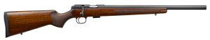 CZ-USA 02341 CZ 457 Varmint Full Size 22 WMR 5+1 20.50" Black Nitride Heavy Barrel Black Nitride Steel Receiver Turkish Walnut Fixed Varmint-Style Stock Right Hand